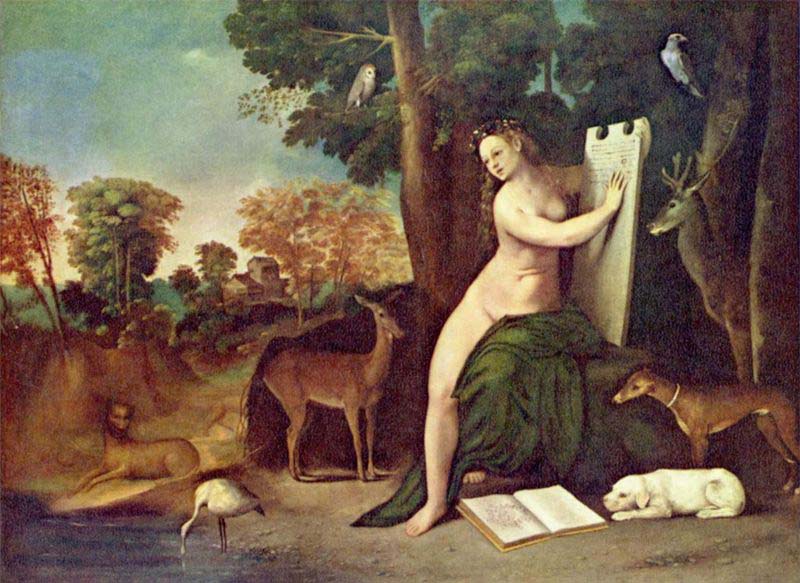 Circe and her Lovers in a Landscape